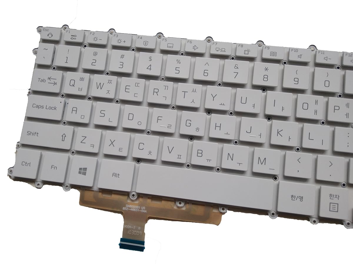 Amazon.com: XINDIKBHUB Korean keyboard Keyboard for LG Gram 14Z90P
